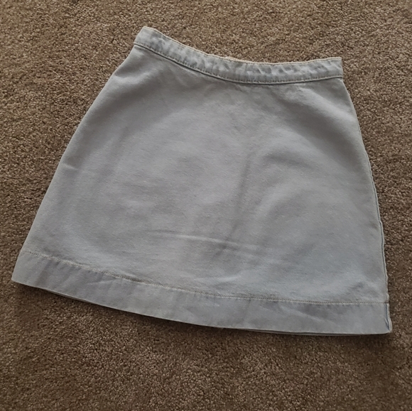 American apparel button down denim skirt - Picture 5 of 10